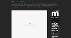 Desktop Screenshot of maxdirtbike.org